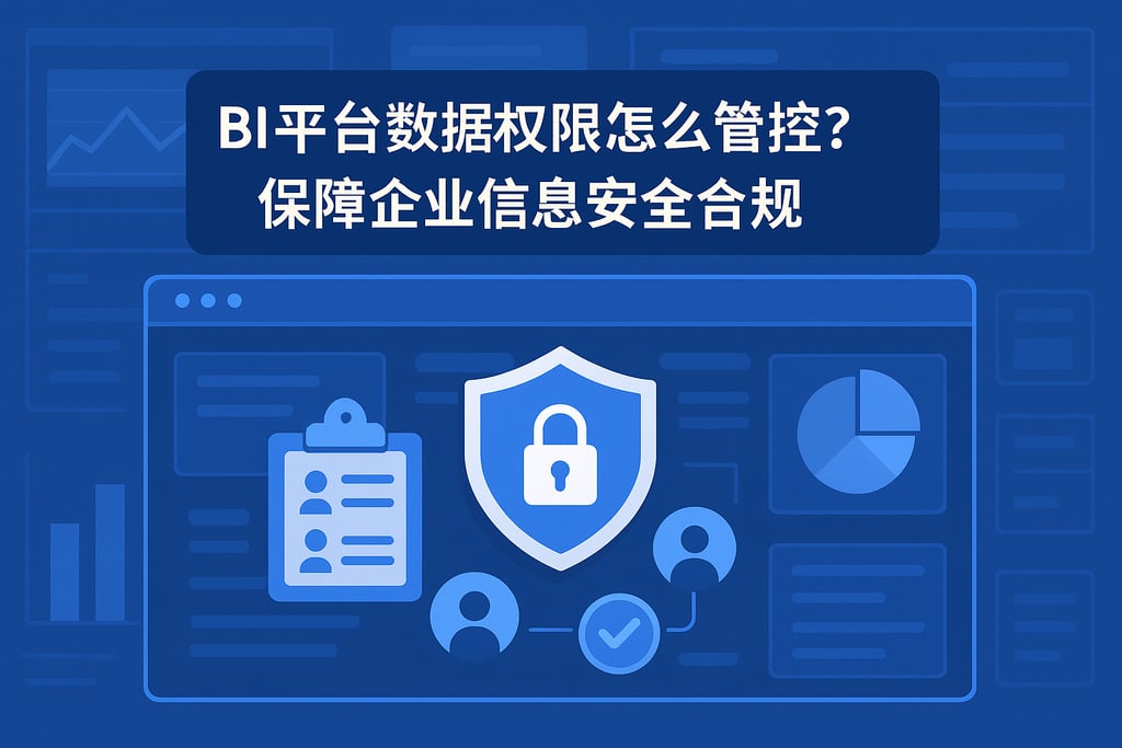 BI平台数据权限怎么管控？保障企业信息安全合规"